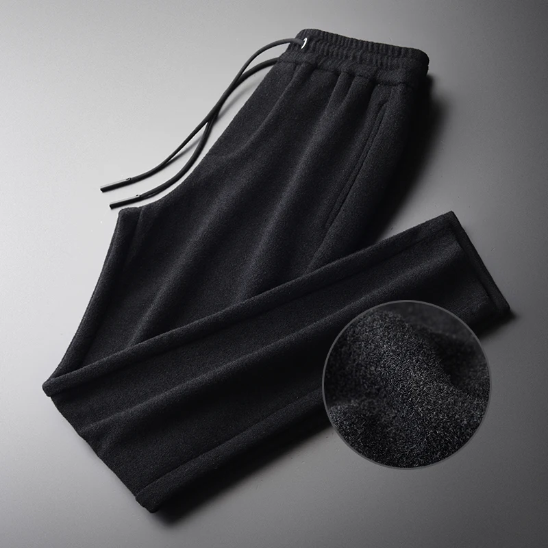 Бархатная ткань роскошные мягкие облегающие обтягивающие мужские брюки размера