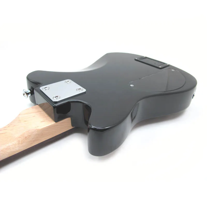 Электрическая Guitalele Guilele 26 дюймов мини-гитара 6 струн укулеле Ukelele Guitarra initive Adapterization ST Black путешествия