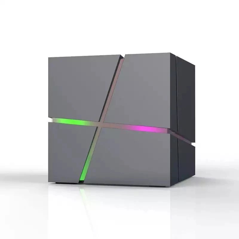 Rubik's cube Bluetooth динамик сабвуфер Мини Портативный семь цветов светильник