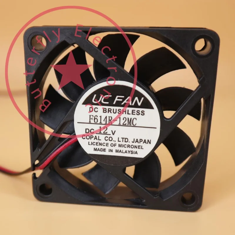 

Новый тип 24V F614R-12MC оригинальный вентилятор охлаждения 6025 60*60*25 мм