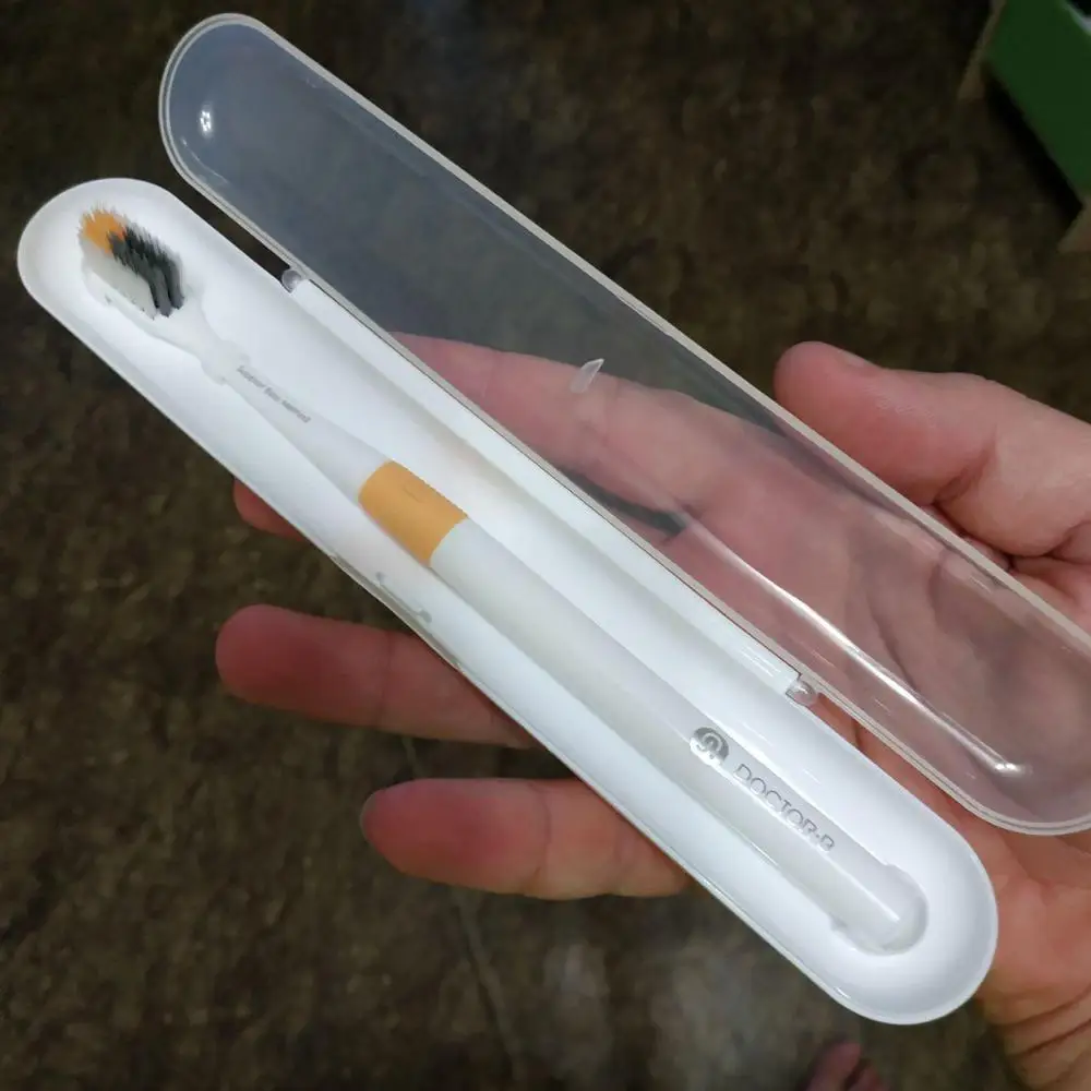 Xiaomi Mijia Doctor B Bass метод зубная щетка 4 цвета/комплект включает в себя походная коробка DR. BEI глубокая зубная щетка