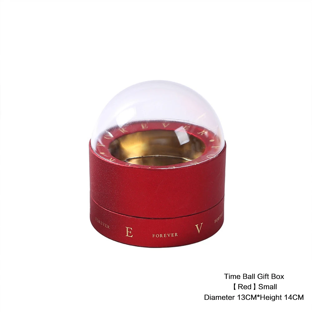 

Acrylic Transparent Chocolates Flower Rose Packaging Box Double Layers Eternal Flower Boxes Wedding Valentine's Day Gifts Box