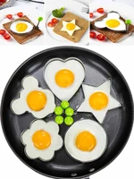 5 styles fried egg pancake shaper stainless steel diy omelette mold mould frying egg cooking tools kitchen accessories gadget