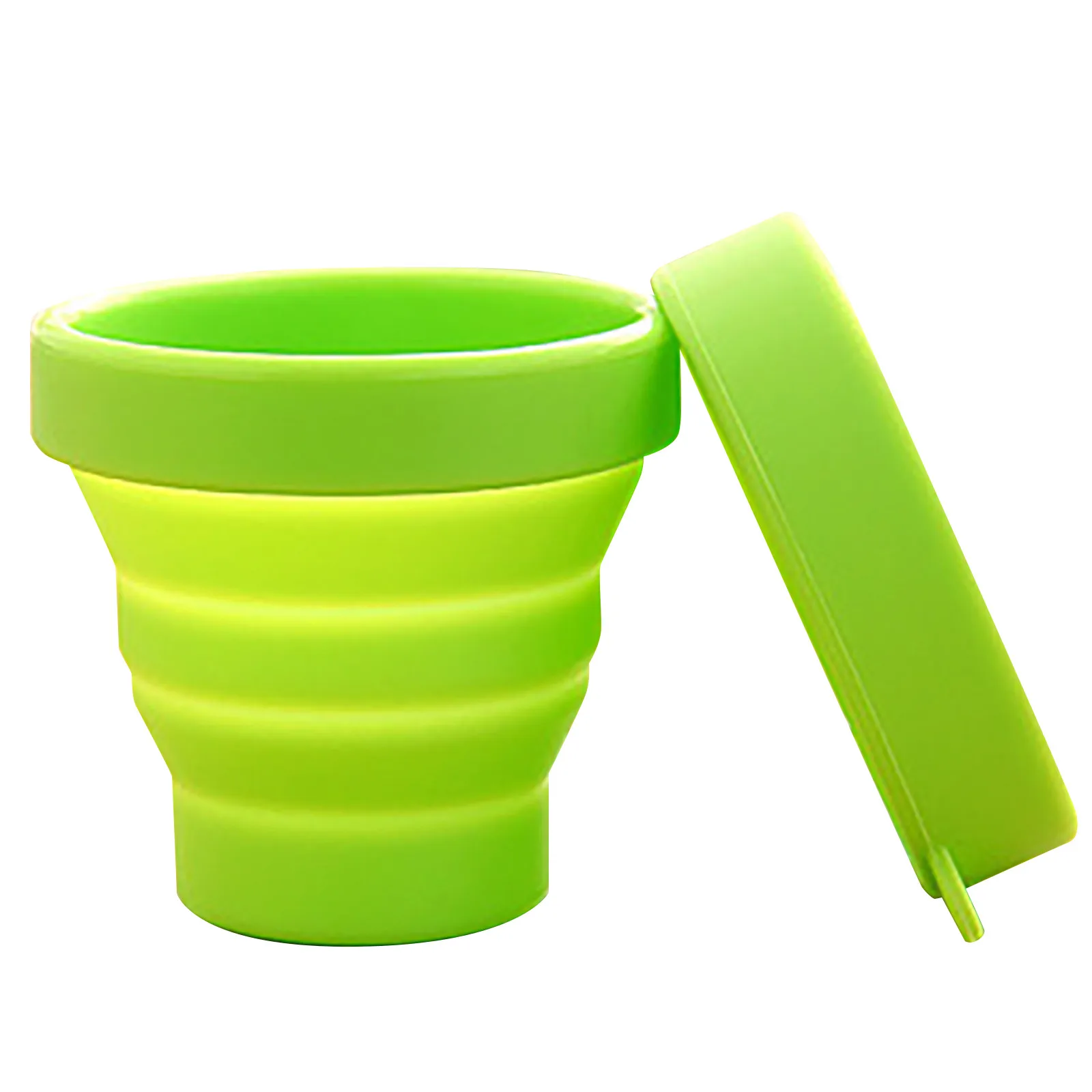 

2021 New Candy Color Travel Silicone Folding Cup Outdoor Sports Telescopic Cup Gargle Cup High Quality