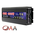 Инвертор немодулированного синусоидального сигнала, 3000 Вт, 4000 Вт, трансформатор напряжения, преобразователь напряжения постоянного тока 12 В, 24 В переменного тока, 220 В, 50 Гц, 60 Гц, преобразователь солнечных инверторов