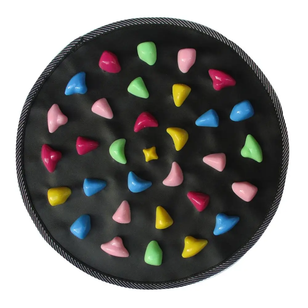 

1 Pc Portable Foot Massager Cushion with Colorful Acupuncture Cobblestone