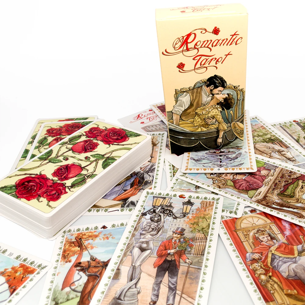 

Romantic Tarot Cards Nouveau Tarot Occult Tarot Roses Lenormand Tarot of the Divine Tarot Deck Card Games