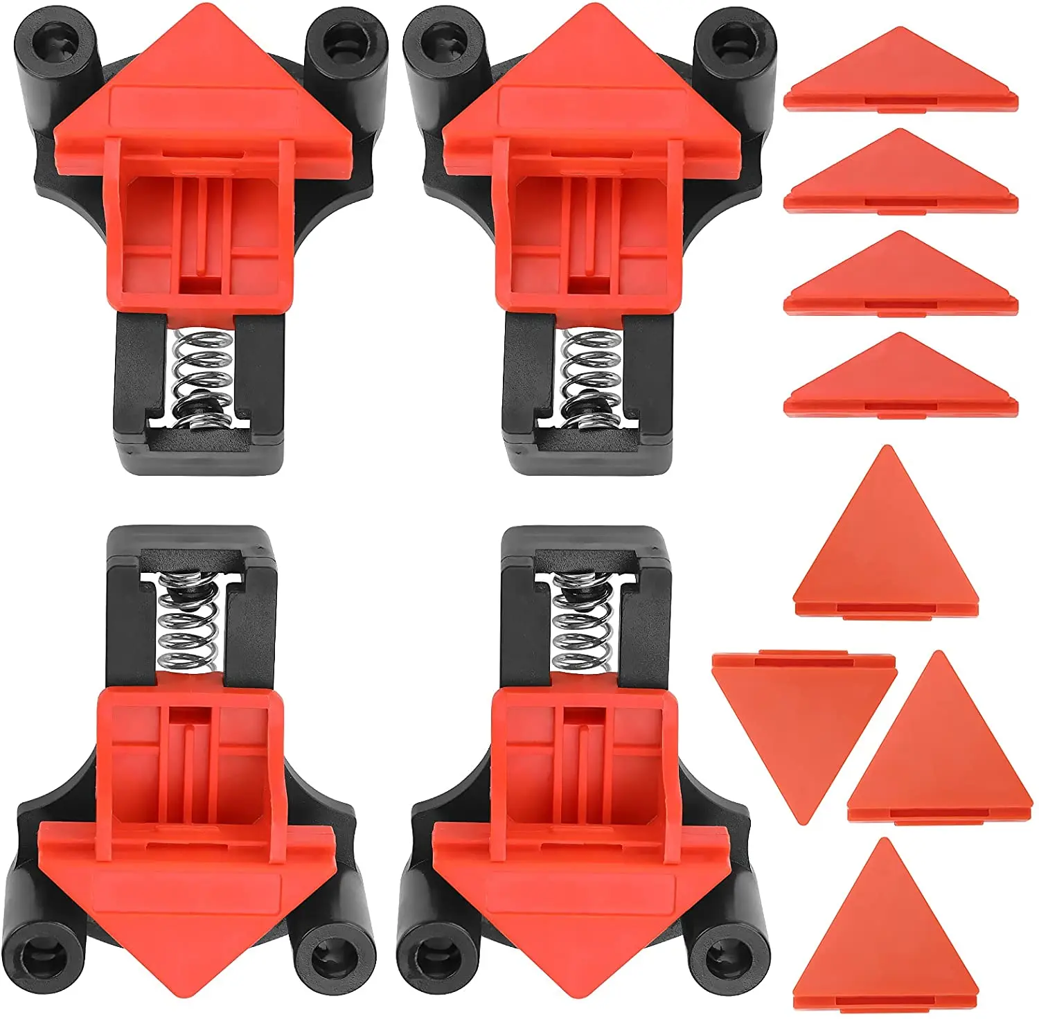 

4 шт., угловые зажимы для деревообработки, 60/90/120 градусов