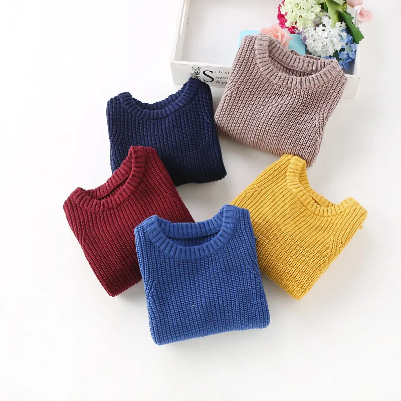 

2021 Ins New Fashion Boys Sweaters 2-12years Pullovers Boys Pullover Fashion Knit Sweater