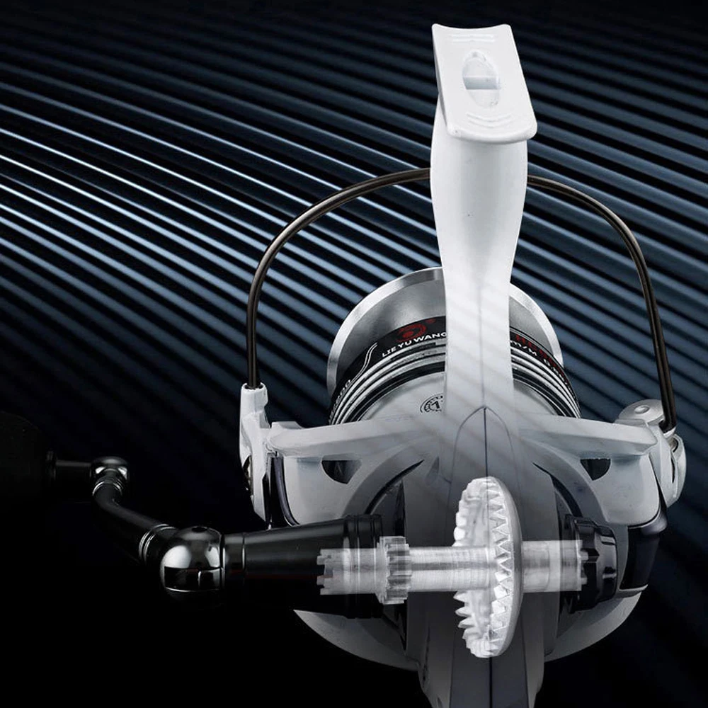 Катушка для спиннинга катушка алюминиевая 5 2: 1 Шестерни соотношение Рыболовная