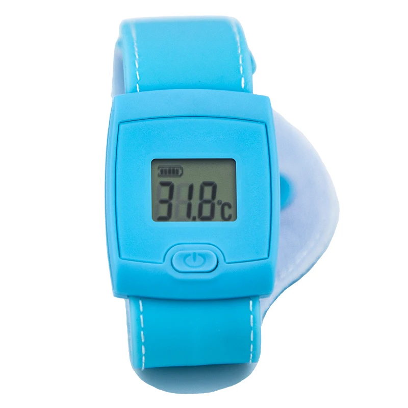 

New LCD Bluetooth Children Kids Thermometer Digital Fever Intelligent Thermometer Reminder Baby Health Care Smart Watch