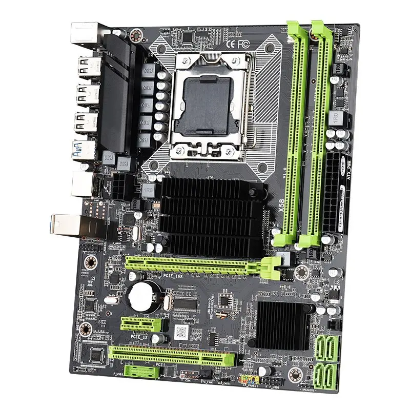 X58 материнская плата LGA 1366 i7 5675 DDR3 материнская плата LGA1366 материнская плата 1366PIN Поддержка rec 32 Гб SB3.0 для компьютера