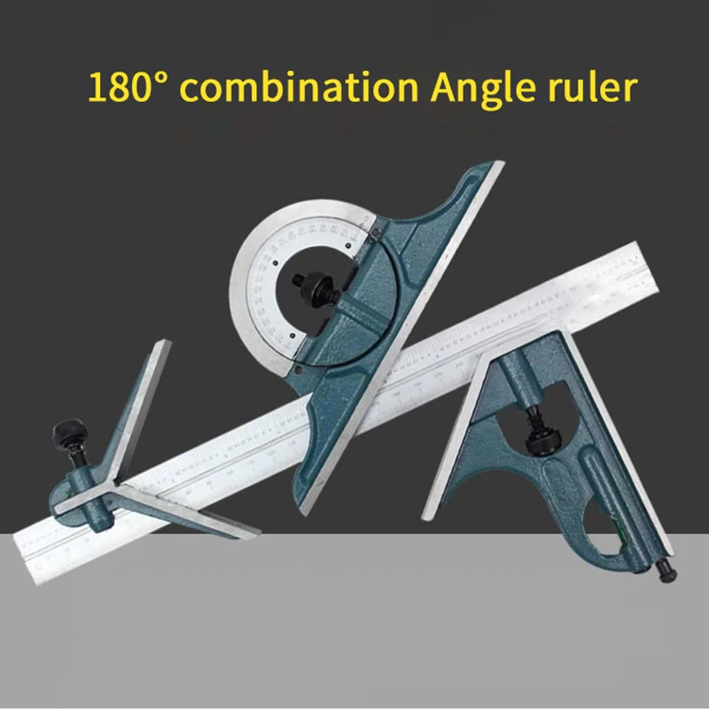 0-180 градусов Калибр пилы сборки линейка Деревообработка DIY инструмент настольная