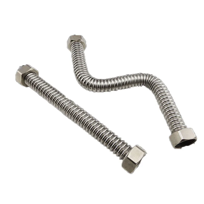 1 шт. гофрированная труба из нержавеющей стали 3/8 с внутренней резьбой 304