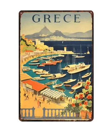 3 Ретро город Нью-Йорк классический винтажный шикарный оловянный знак металлическая пластина Железный плакат настенный Бар Паб Клуб Ресторан домашний Декор Ремесло - Цвет: 3