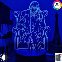 led night light manga moriarty the patriot william james moriarty for bedroom decor gift anime moriarty the patriot 3d lamp
