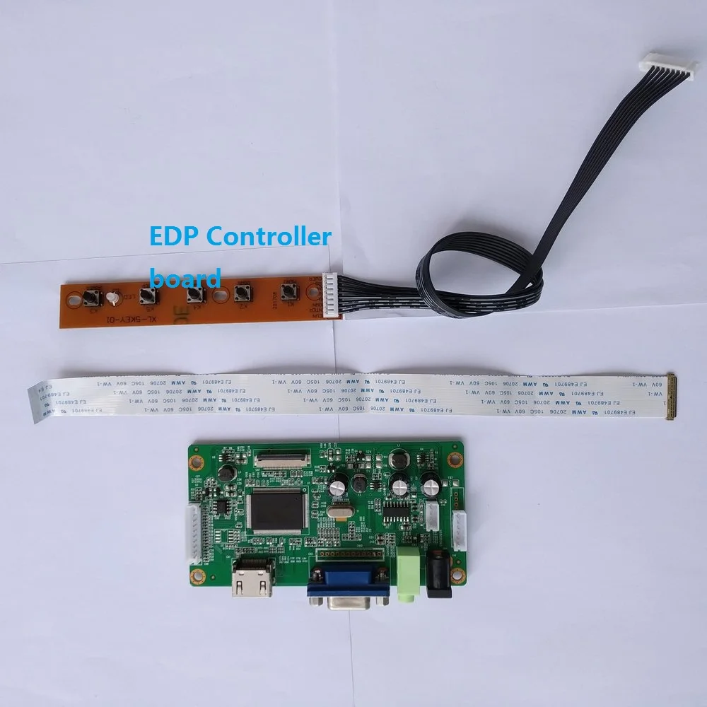 

for NV156FHM-N32 30Pin LCD DRIVER EDP LED 1920X1080 15.6" SCREEN display Controller board KIT VGA HDMI DIY monitor