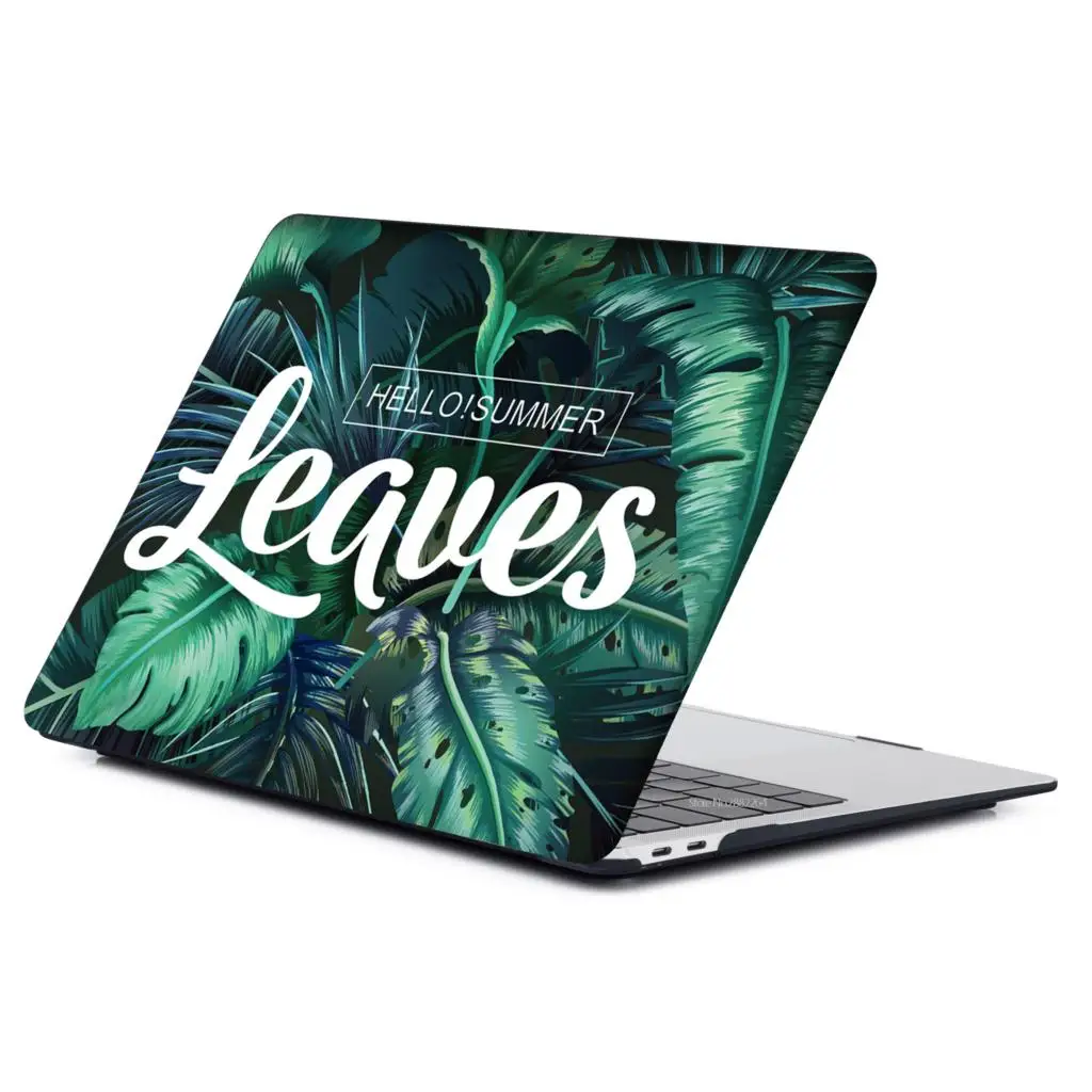 Чехол для ноутбука с цветами для MacBook Touch ID Air 13 A1932 для MacBook Air Pro retina 11 12 13 13,3 15 touch bar A2159+ чехол для клавиатуры