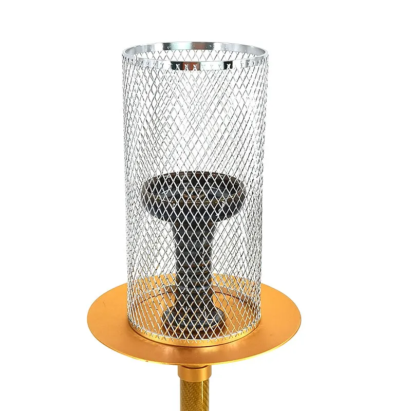 Hookah Silver Wind Cover Will Fit Medium and Large Size and Small Size Hookahs with Out Heat Management Hookah Accessories
