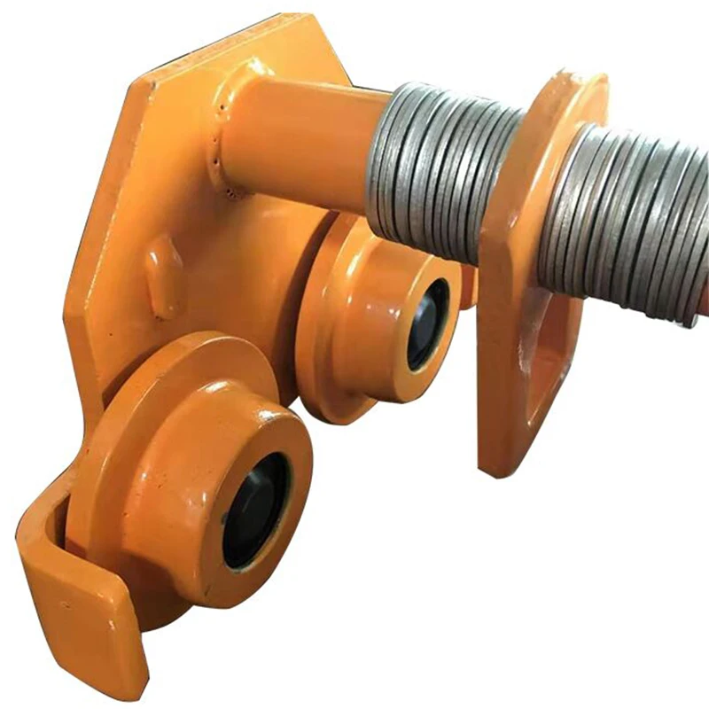 1 тонна Обычная тележка с нажимной балкой Монорельсовая подъемной цепью цепной