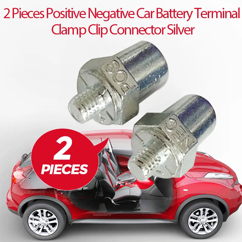 Клемма автомобильного аккумулятора положительный отрицательный зажим винтовой