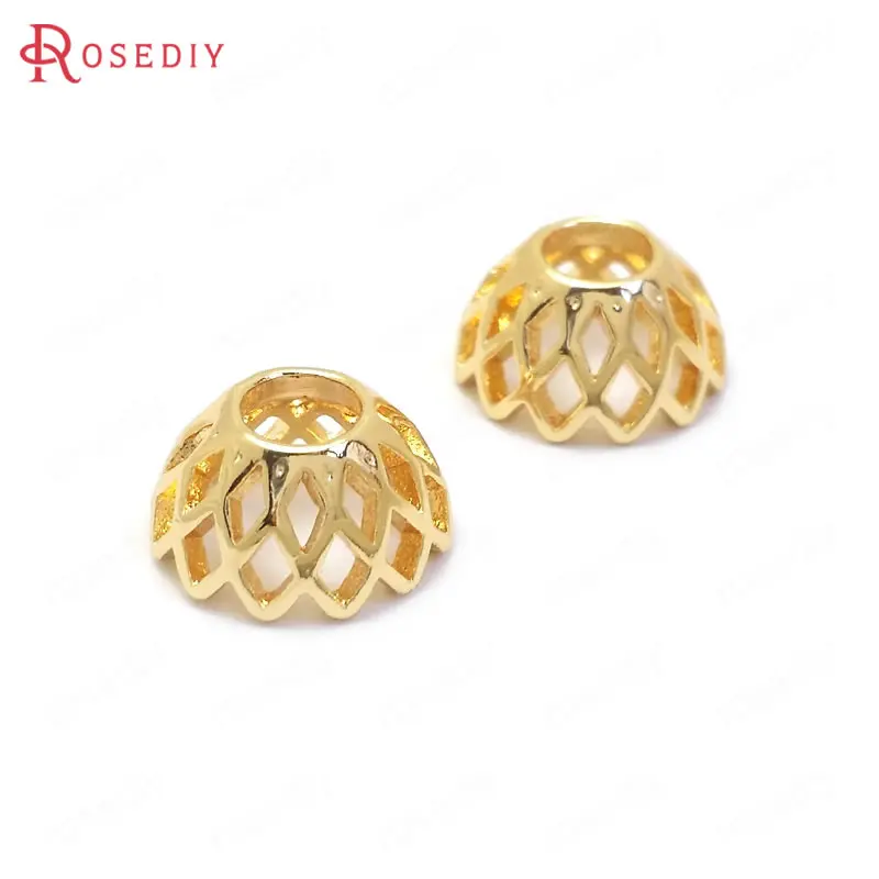 

Бусины в сеточку латунные, 10 мм, 24 к, 10 шт., для изготовления ювелирных изделий