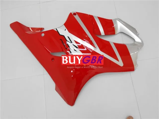 Обтекатели для мотоцикла серебристо-красный обтекатель Honda CBR600RR F4i 2001 2002 01 02 03