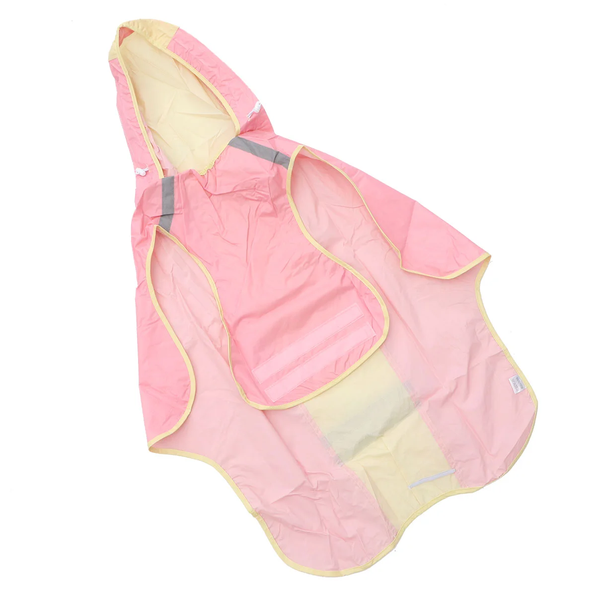 

1pc Husky Pug Waterproof Pet Cloak Pet's Raincoat with Reflective Strips