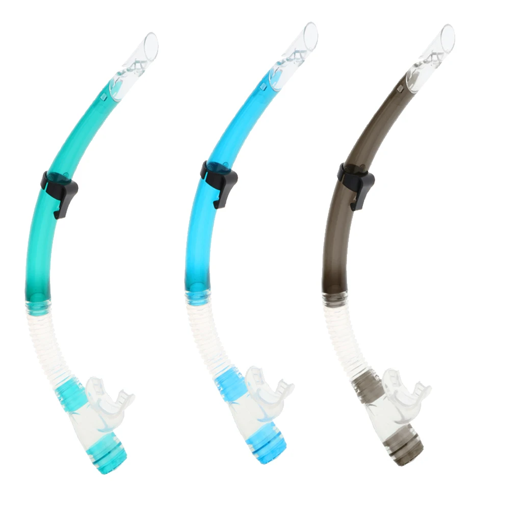 

Swim Semi-Dry Snorkel Swim Mouthpiece with Clip Accessory