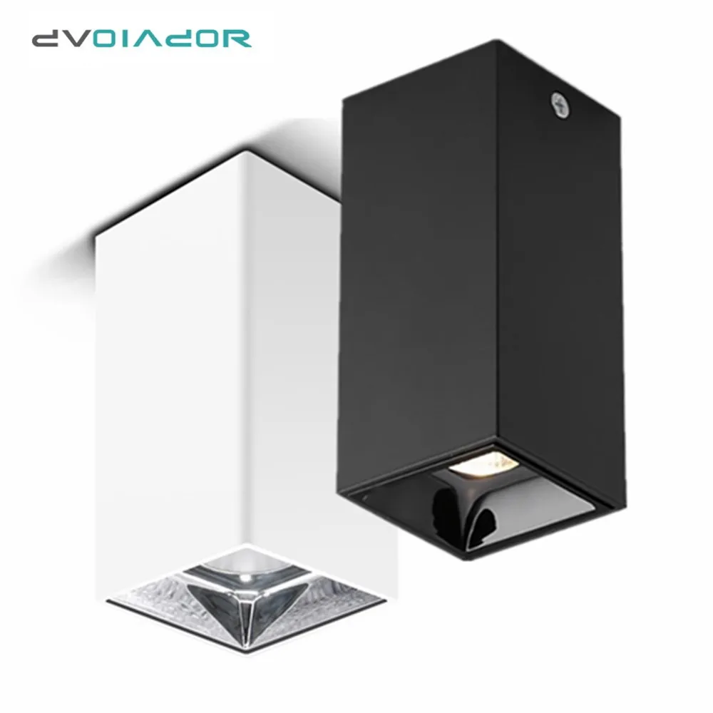 Поверхностное крепление 20 Вт 15 светодиодный потолочный светильник квадратные