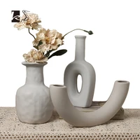 korean vase decorated dried flowers ceramic vase for flowers living room decoration flower vase decoration home flower pot