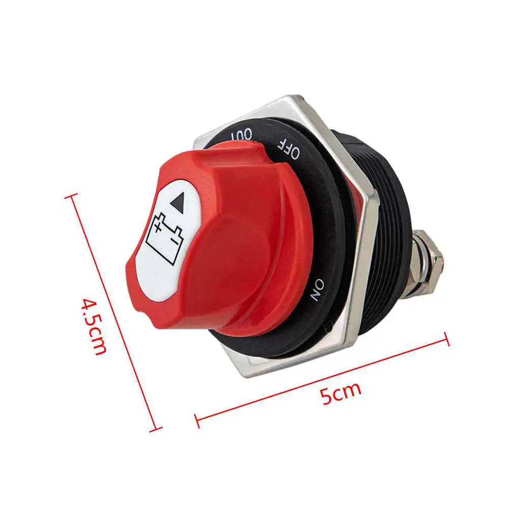 

200A Car Battery Switch DC 32V Disconnecter Power Isolator Cut Off Switch Kit For Car Motorcycle Truck Boat Vehicle