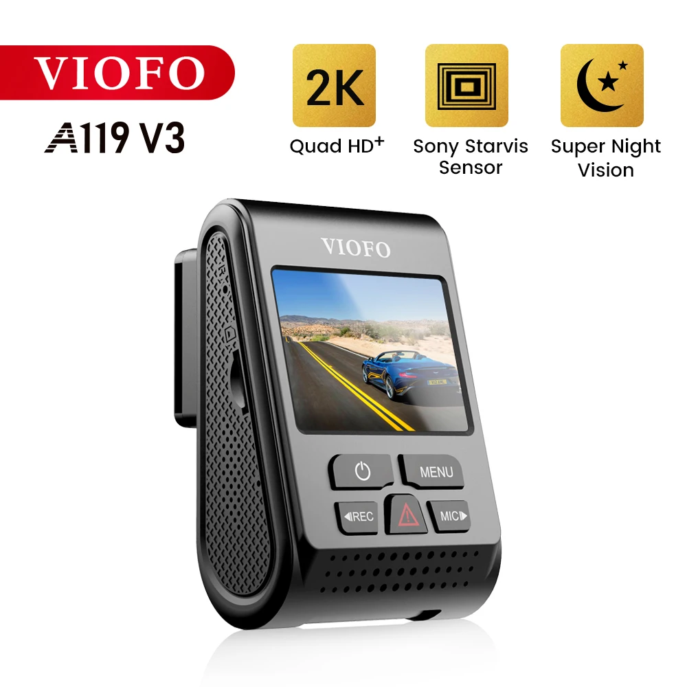 ダッシュカム車 Dvr ビデオレコーダー車レジストラナイトビジョン Hd カメラ車の駐車モード車 Dvr A119 V3 ドライブレコーダー 30 Off