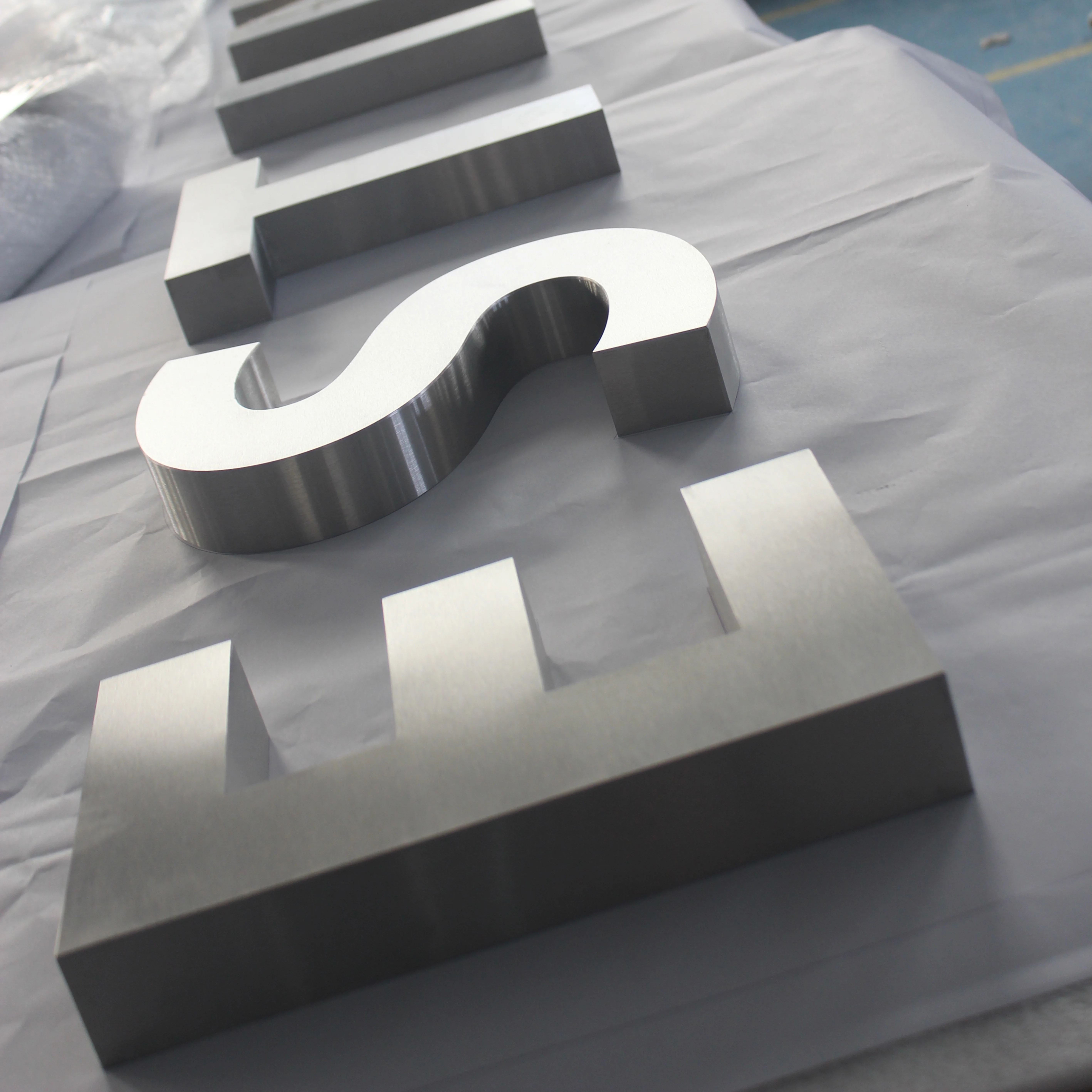 Customized Laser Cut Channel Letters Outdoor Indoor Shop Metal Logo Brass Stainless Steel | Дом и сад