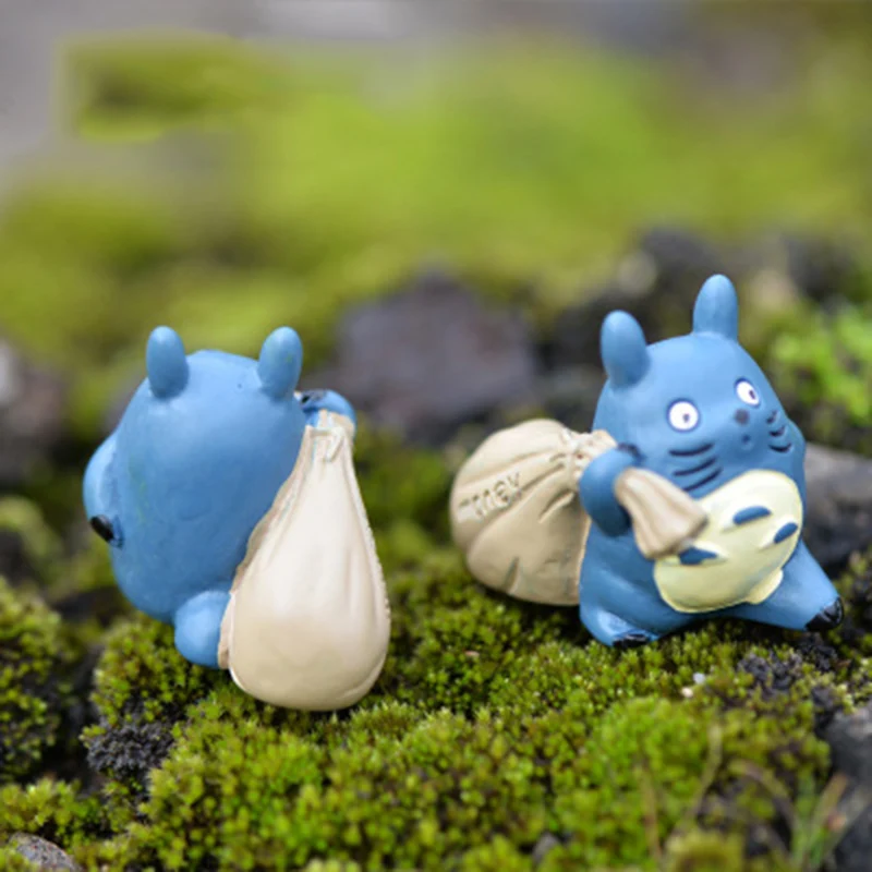 Tonari Lovely Totoro Travel Man японское аниме модель маленькая статуя фигурка ремесла