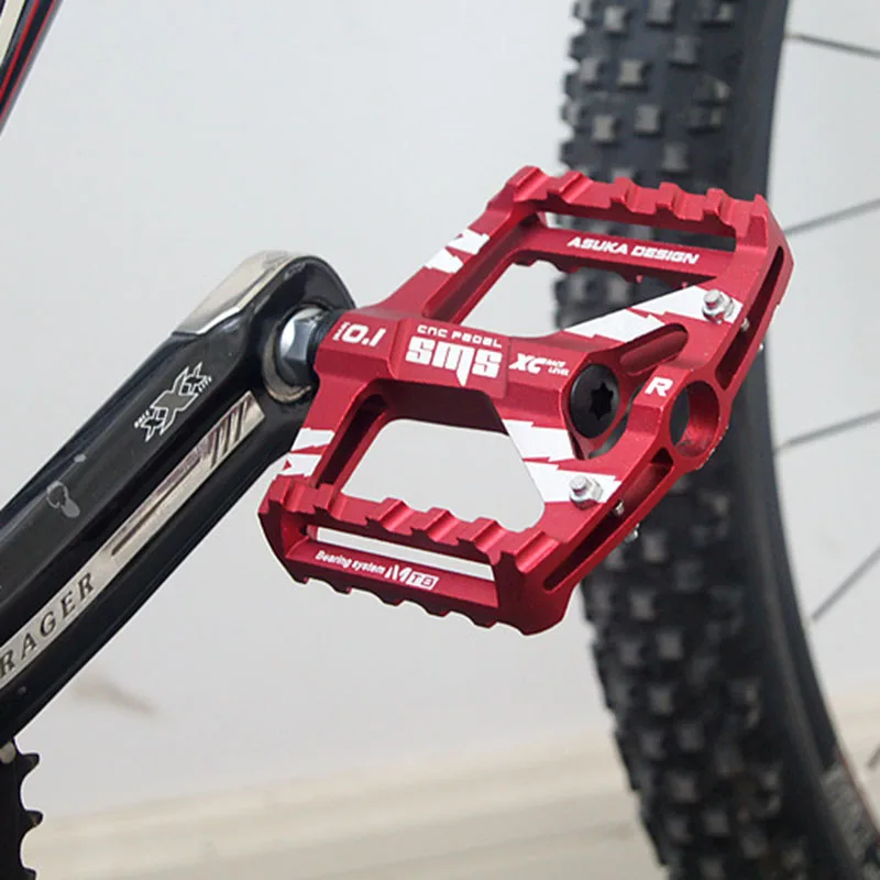 Универсальные педали Bicicleta MTB горный велосипед Алюминиевый сплав велосипедные педали удобные широкие сверхлегкие педали Подшипник педали