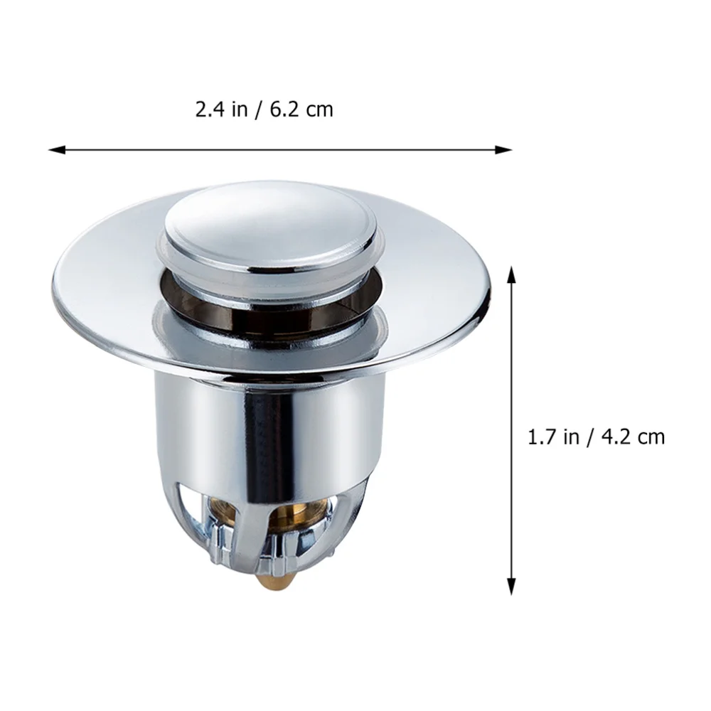 

1Pc Bounce Core Sink Stopper Shower Drain Bath Plug Stopper Bathroom Accessory