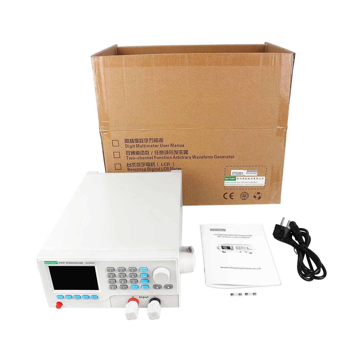 

400W 500V 30A Profession Battery Capacity Tester DC Electronic Load Power Programmable Electronic Battery Tester Load Discharge