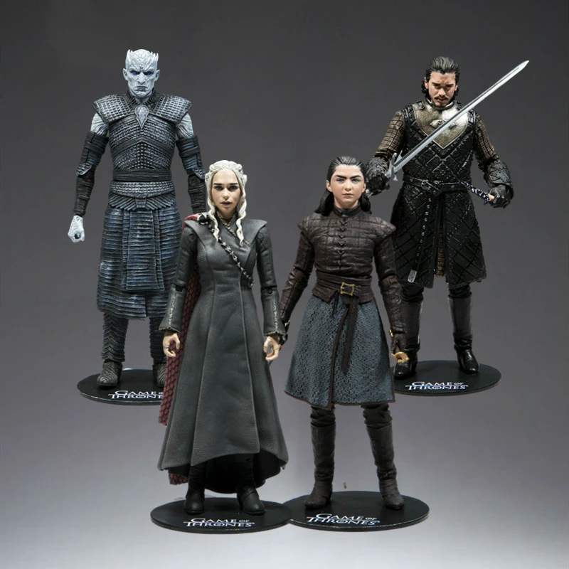 Toys Model Dolls Ornaments Collectible Gifts for Boys Friends New Rick Night King The White Walkers Action Figure