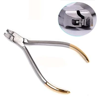 dental crimpable hook placement plier stainless steel free hook clamp forceps dental orthodontic plier instrument dentist tools
