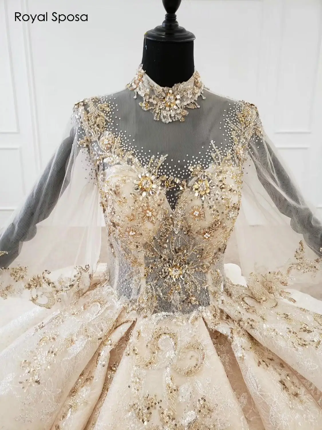 Новинка 2020 года цвет шампанского свадебное приталенное платье принцессы с