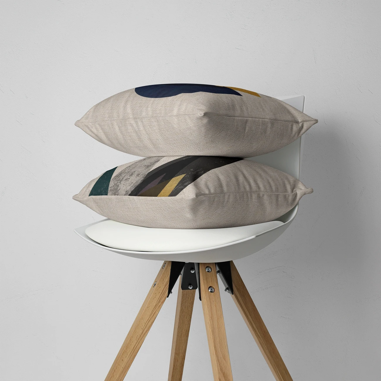 Льняная Подушка Чехол для подушки 45*45 40*40 в виде геометрических фигур Nordic