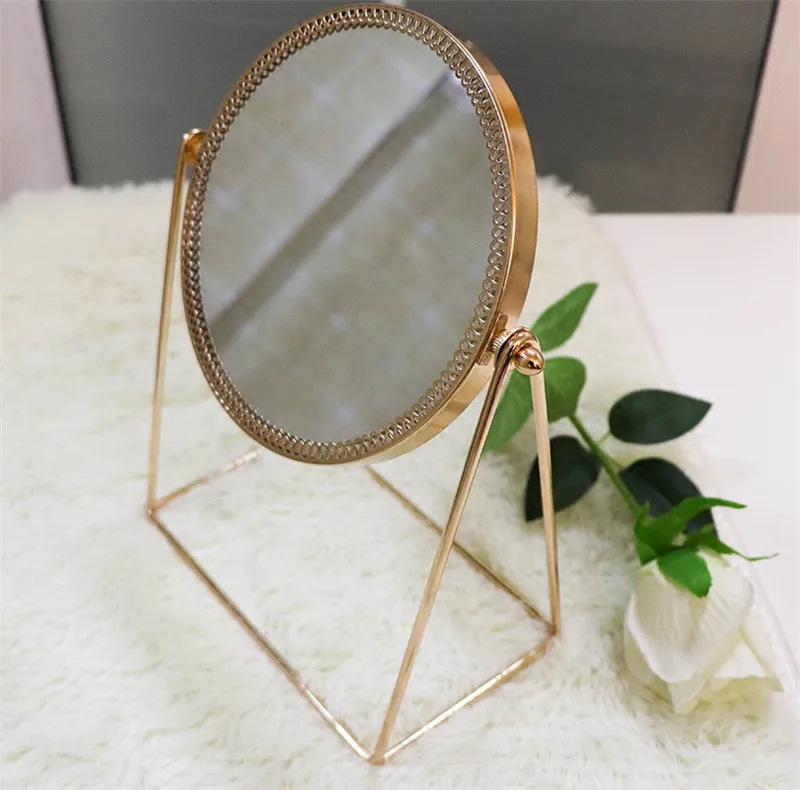 Зеркало для макияжа настольное зеркало принцессы одностороннее большого