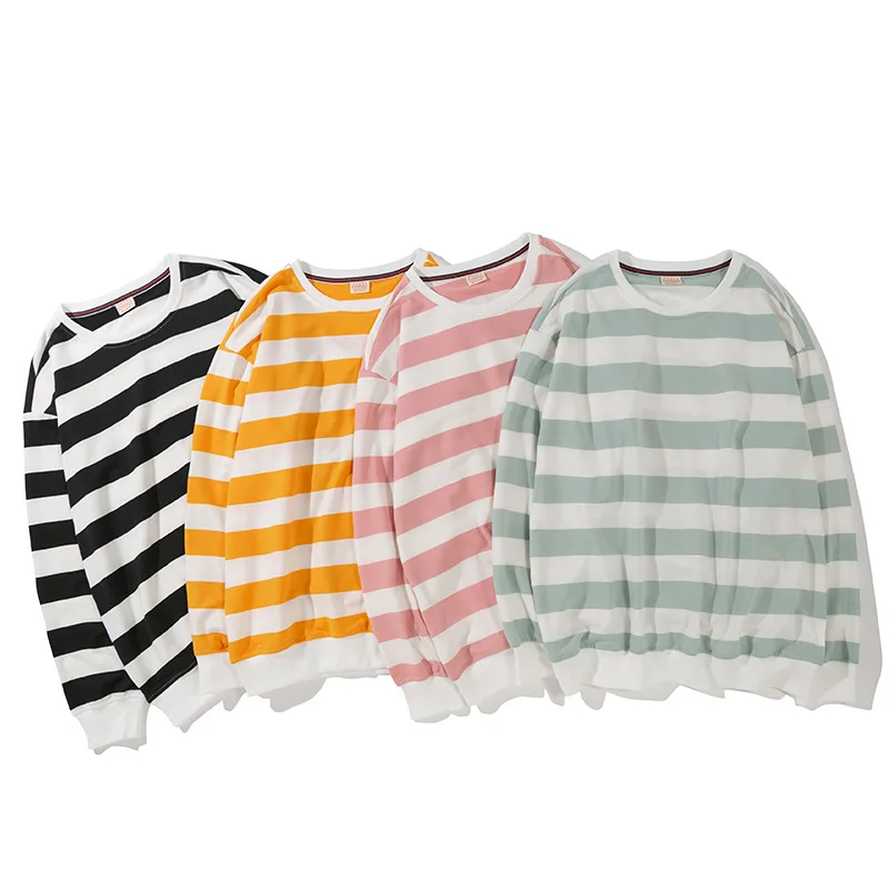 

Cross border men s sweater 2021 new spring street round neck sweater lovers fashion brand men s jacket wholesale