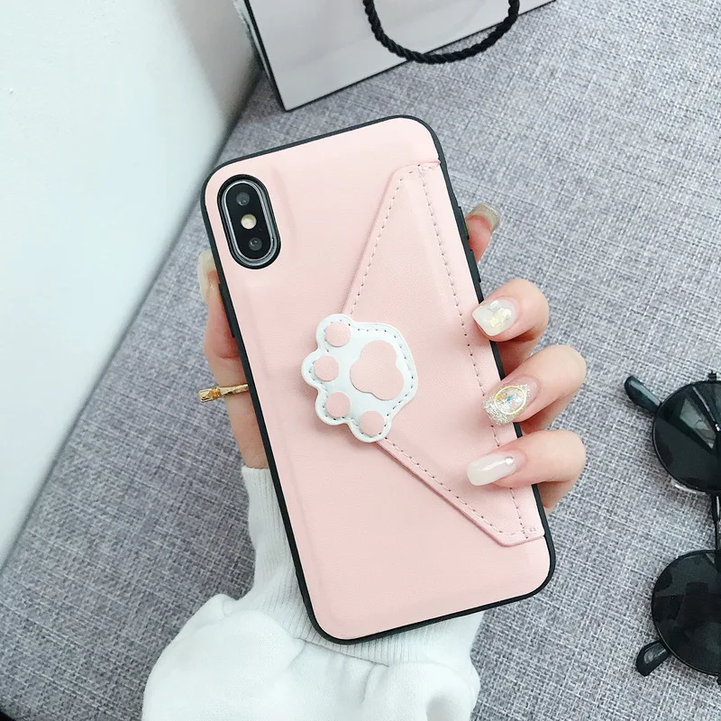 Рюкзак диагональный пакет для iPhone X XS Max XR 6 6s 7 8 Plus чехол Чехол кошелек слот дизайн