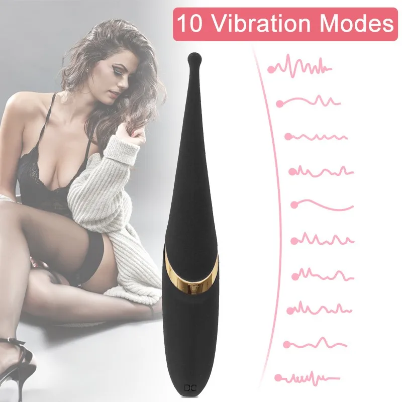 Вибратор палочка секс игрушки для женщин 12 частот вагинальный клиторальный