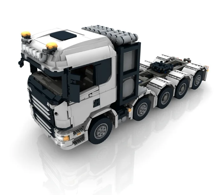 конструктор moc scania тягач трейле