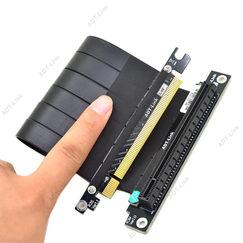 Удлинительный кабель для видеокарты Pcie x16 вертикальная Antec Gigabyte MSI PHANTEKS Segotep TT