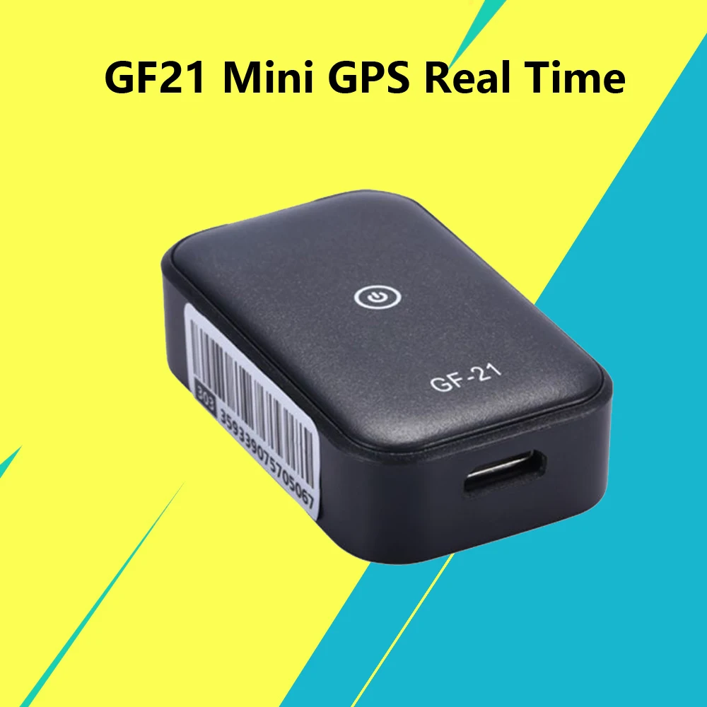 

GF21 Mini GPS Real Time Car Tracker Anti-Lost Device Voice Control Recording Locator High-definition WIFI+LBS+GPS function