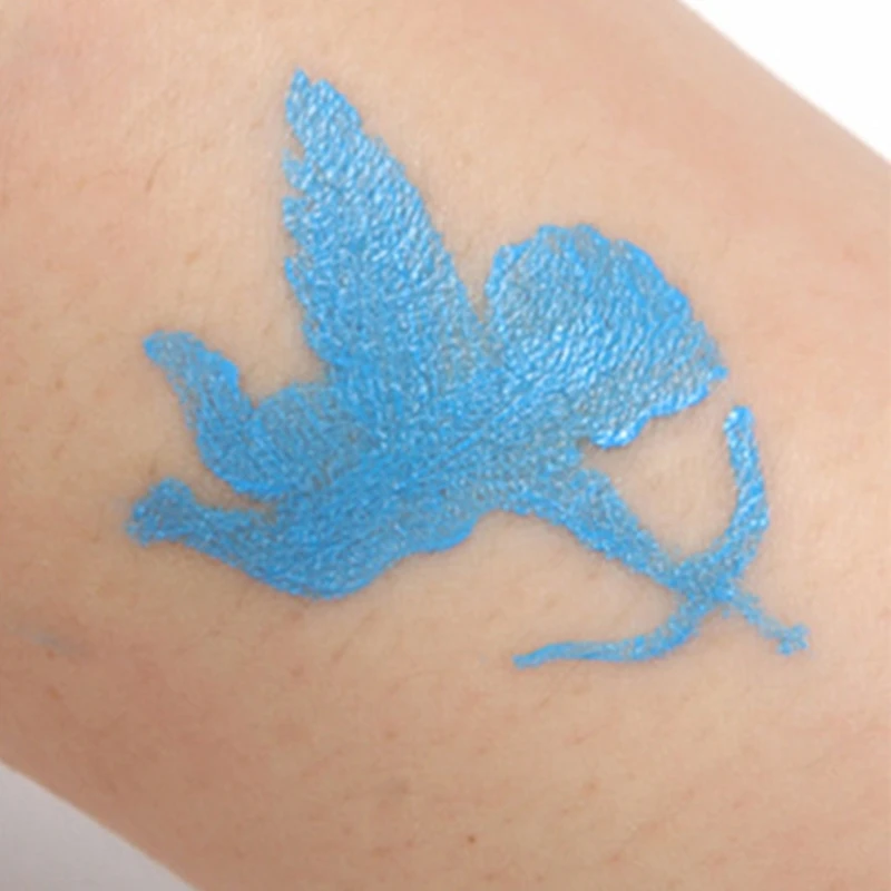 

Non-toxic Body Face Makeup Cosplay Water Soluble Pigment with Brush Halloween